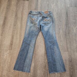 Express Womens Size 6 Jeans Mia Boot Leg Vintage Bootcut Cotton Blend Western